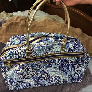 Lilly Pulitzer xl travel tote weekender bag
